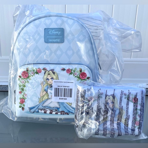 Alice In Wonderland♠️Backpack Set - Picture 15 of 15